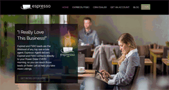 Desktop Screenshot of espressoagent.com